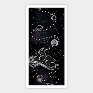 Space pattern Sticker